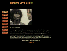 Tablet Screenshot of gulpilil.com